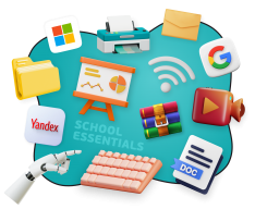 Цифровая база для школьника - КИБЕРшкола программирования для детей, компьютерные курсы для школьников, начинающих и подростков - KIBERone г. Ашхабад