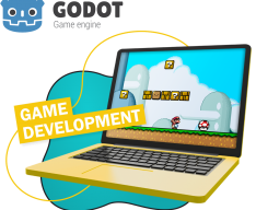 Godot.  Основа создания легендарных игр - КИБЕРшкола программирования для детей, компьютерные курсы для школьников, начинающих и подростков - KIBERone г. Ашхабад