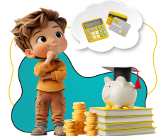 Финансовый интеллект вместе KIBERone - КИБЕРшкола программирования для детей, компьютерные курсы для школьников, начинающих и подростков - KIBERone г. Ашхабад