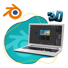 Blender - КИБЕРшкола программирования для детей, компьютерные курсы для школьников, начинающих и подростков - KIBERone г. Ашхабад