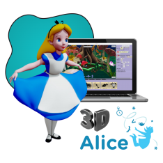 Alice 3d - КИБЕРшкола программирования для детей, компьютерные курсы для школьников, начинающих и подростков - KIBERone г. Ашхабад
