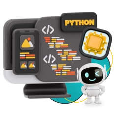 Мой первый сайт с мозгами: Python + AI - КИБЕРшкола программирования для детей, компьютерные курсы для школьников, начинающих и подростков - KIBERone г. Ашхабад