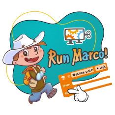 Run Marco - КИБЕРшкола программирования для детей, компьютерные курсы для школьников, начинающих и подростков - KIBERone г. Ашхабад