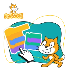 Scratch. Продвинутый уровень – создаём игры, как маленькие разработчики! - КИБЕРшкола программирования для детей, компьютерные курсы для школьников, начинающих и подростков - KIBERone г. Ашхабад