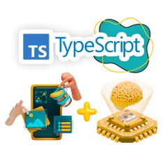 TypeScript + AI: создаём умные веб-приложения - КИБЕРшкола программирования для детей, компьютерные курсы для школьников, начинающих и подростков - KIBERone г. Ашхабад