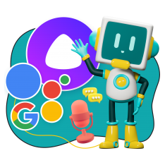 Голосовой помощник Алиса - КИБЕРшкола программирования для детей, компьютерные курсы для школьников, начинающих и подростков - KIBERone г. Ашхабад