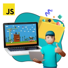 JavaScript + AI. Проектное обучение + геймификация + AI-помощники - КИБЕРшкола программирования для детей, компьютерные курсы для школьников, начинающих и подростков - KIBERone г. Ашхабад